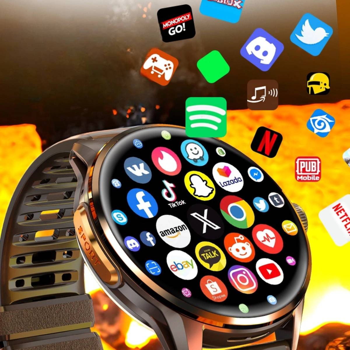 Rogbid Model R3: 4G Android Akıllı Saatin Lansmanı